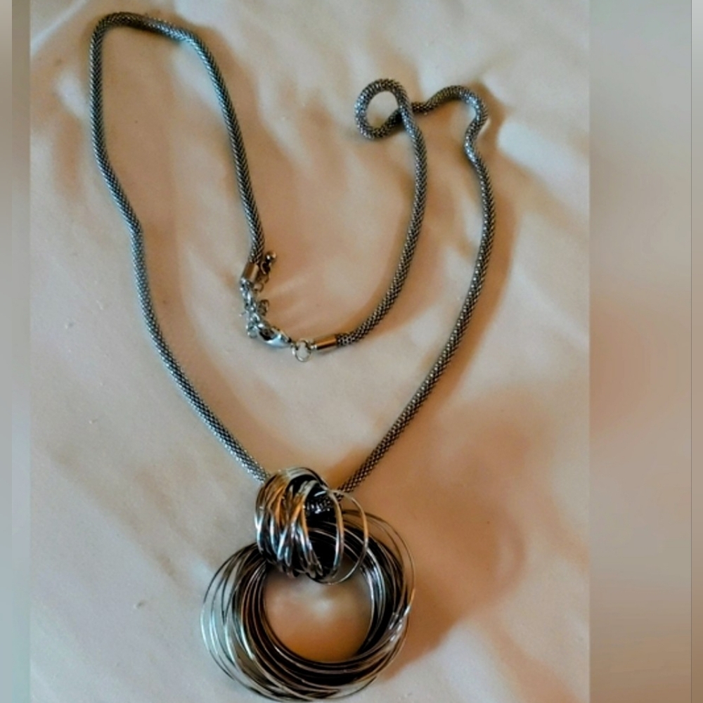 Elegant Silver Necklace